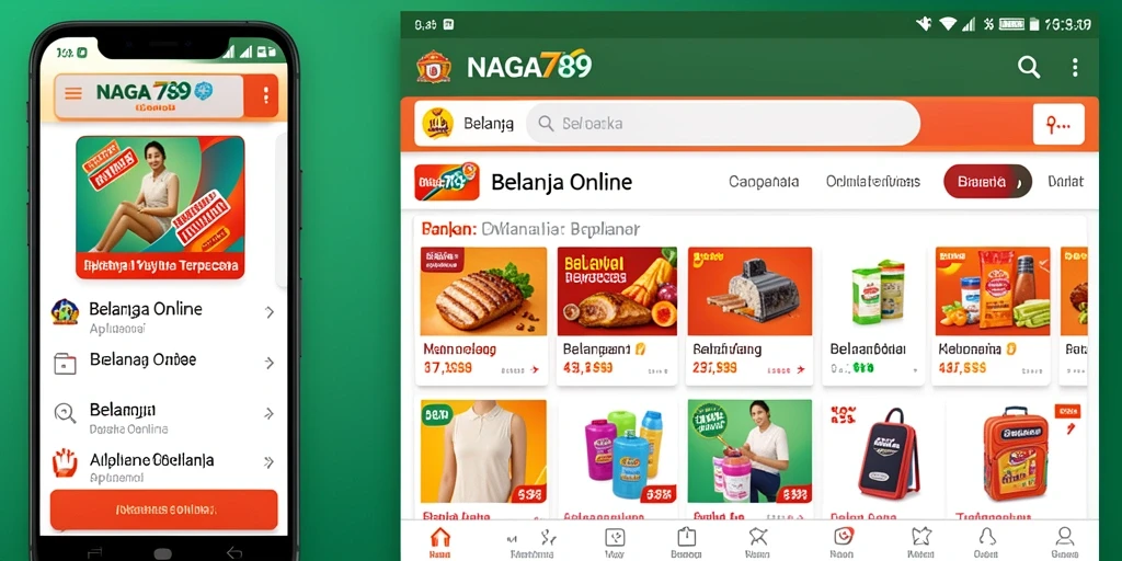 Tampilan antarmuka utama NAGA789 yang ramah pengguna.